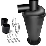 eejinwen Staubzyklon DIY Turbolader Dritte Generation Industriestaubsammler Kanister Staubsauger Hausreinigung mit Flanschb