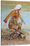 ROBAUN JIUNIAN WALLARTCANVAS BILDER DRUCKE ABSTRAKTES MALEREI Palästina Altes Ägyptisches Wir werden wieder geboren Imad Abu Shtayyah FÜR WOHNZIMMER 58 x 80 cm ohne R