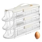 Homoyoyo Aufbewahrungsbox für Eier kühlschrank eierhalter egg holder for refrigerator tür kühlschrank Hahn-Eier-Tablett Kühlschranktür, Eierbehälter Ei-Organizer für Kühlschrank Schub