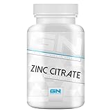 GN Laboratories Zink Citrate (120 Zink Tabletten) – Zink hochdosiert mit hoher Bioverfügbarkeit – Zinc Supplement mit 50mg Zink pro Tab