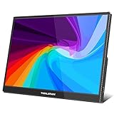 Thinlerain 14 Inch Portable Monitor FHD 1920 x 1200 IPS Screen, USB C and HDMI Monitor, Second Monitor (Built-in Speaker & Stand) External Monitor for PC