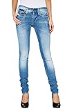 G-STAR RAW Damen Midge Sculpted Low Waist Skinny Jeans, Blau (medium Aged 5783-071), 26W / 32L