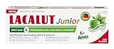 LACALUT Junior Zahnpasta 6+ Jahre. Tägliche Hygiene Schutz Karies. mit Fluor und Xylitol. Geschmack Apfel und milde Minze 55