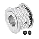 sourcing map 3M30 Zähne Zahnriemenscheibe Zahnriemenantrieb Zahnrad mit M4 Schraube 14mm Bohrung für Gürtel 3D Drucker CNC