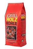 20kg Holzkohle Premium Holzkohle „100% Made IN Germany“ Grillkohle Grillbriketts für Kugelgrill Holzkohlegrill Smoker Briketts G