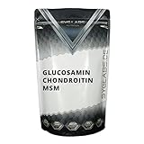 Glucosamin Chondroitin MSM + Vitamin C hochdosiert - 500 Tabletten für 4 M