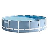 Intex Prism Frame Pool Set - Aufstellpool - Ø 457 x 122 cm - Zubehö