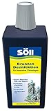 Söll 81448 BrunnenDesinfektion 1 l - Desinfektionmittel, Reinigungsmittel von Zieranlagen, Dekobrunnen, Springbrunnen ohne Tierbestand, gegen Bakterien,