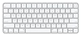 Apple Magic Keyboard mit Touch ID: Bluetooth, wiederaufladbar. Kompatibel mit Mac Computern Chip; Englisch (USA), Weiße T