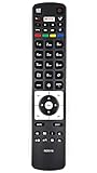 Ersatz Fernbedienung passend für Telefunken Smart TV DVD | RC5118 | RC-5118 | Netflix & YouTube | F