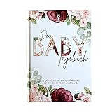 Babytagebuch – Die schönsten Momente von der Geburt bis zur Einschulung im Tagebuch festhalten – Babybuch zum eintrag