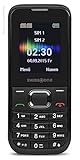 swisstone SC 230 - Dual SIM au Handy (extra großem beleuchtetem Farbdisplay) schw