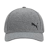 PUMA Herren Evercat Trenton Relaxed Fit Adjustable Baseball Cap, grau/schwarz, Einheitsgröß