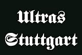 U24 Aufkleber Ultras Stuttgart Flagge Fahne 12 x 8 cm Autoaufkleber Stick