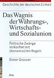 Geschichte der deutschen Einheit, 4 Bde., Bd.2, Das Wagnis der Währungsunion, Wirtschaftsunion und S