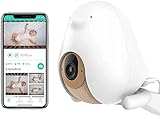 Cubo Ai Plus Smart Babyphone und 3-Ständer-Set | WLAN 1080p HD-Nachtsichtkamera | intelligente Baby-Sicherheitswarnungen, Schlafanalyse und Zwei-Wege-Audio | iOS,
