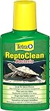 Tetra ReptoClean Wasseraufbereiter - sorgt für sauberes und gesundes Wasser in Aquaterrarien, 100 ml F