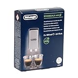 DeLonghi EcoDecalk Entkalkerlösung DLSC500 für Kaffeevollautomaten, 2 x 500