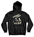 Terence Hill Bud Spencer Hoodie - Legends and Heroes (schwarz) (M)