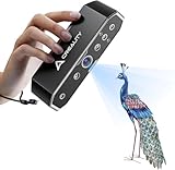 Creality CR-Scan Otter 3D-Scanner Handheld Profi: 0,02 mm Genauigkeit, 10-2000 mm Scanbereich, Vier-Linsen-Stereo-Vision, 20 fps, Anti-Shake, MacOS/Windows (inkl. Tragetasche & Zubehör)