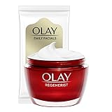 Olay Regenerist Tagescreme 50 ml + Daily Facials 5-in-1 Reinigungstücher, 7 Stück