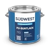 Südwest AquaVision® PU-Buntlack Satin 9010 reinweiß 0,75 L