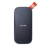 SanDisk Portable SSD 2 TB (externe Festplatte mit SSD Technologie 2,5 Zoll, 800 MB/s Übertragungsraten, robustes Laufwerk, robuste Befestigungsschlaufe aus strapazierfähigem Gummi) g