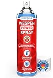 Wespen Power Spray 500ml gegen Wespen & Wespennester - Wespenspray mit 4 Meter Power-Düse sowie Sofort- & Langzeitwirkung - hochwirksam aus deutscher Produk