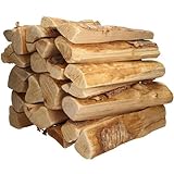Birkenbrennholz Premium Plus, 17 kg - für Kamin, Ofen, Lagerfeuer, Feuerschalen (Scheitlänge: 33 cm)