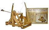 Fun Trading PFD-17 4117 - Holzbausatz nach Leonardo Da Vinci, Funktionsmodell Miniatur Katapult, M