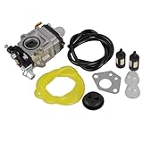 YGHDGMD 1 Set Vergaser Carb Kraftstofffilter passend für Zipper ZI-MOS145 ZI-MOS145G Benzin-F