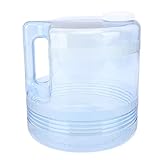 Wasserkaraffe aus Kunststoff für Destilliergerät, 4-Liter-Wasserdestillierbehälter für Dental Beauty-Wasserdestilliergerät-Ersatz, Glassammelflaschen-Destillierg