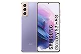 Samsung Galaxy S21+ Plus Smartphone 5G, Triple-Kamera 64MP/12MP/12MP, Infinity-O Display, Android 11 to 13 - Deutsche Version (Violet)