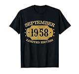 September 1958 Limited Edition Geburtstag T-S