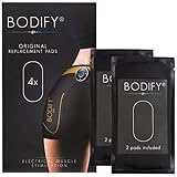 Bodify Original Ersatz-Pads 2er-Set (Ohne Controller) für EMS Potrainer Pro - Po Muskeltrainer für Männer und F