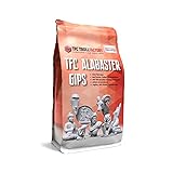TFC Alabaster Gips, naturweiß, 5 kg I Gießmasse für Silikonformen, zum Bemalen und Modellieren, Handabdruck, Babybauch I