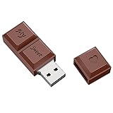 USB-Stick 32GB USB Flash Laufwerk Schokolade Braun Uflatek 32 GB Speicherstick e Karikatur USB 3.0 Memory Stick Neuheit Flash Drive Externe Datenspeicher für Geschenk