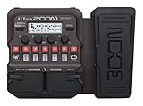 ZOOM A1X FOUR Multieffekt-Pedal für akustische Instrumente – Ideal für Gitarre, Saxophon, Violine, mit Looper, Drum-Maschine, Expression-Pedal und über 90 Effek