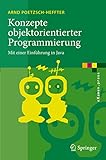 Konzepte objektorientierter Programmierung: Mit einer Einführung in Java (eXamen.press)