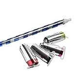 Magischer Zauberstab 70CM, Magic Kunststoff Pocket Stick Taschenstab Pocket Staff, Tragbare Ausziehbarer Zauberstab Magic Stab für Magier Bühnenleistung, Pocket Prop Requisiten Zaubertricks Zubehö