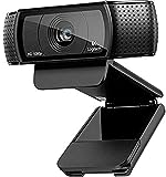 Logitech C920 HD Pro Webcam (USB, Autofokus, Mikrofon) schw