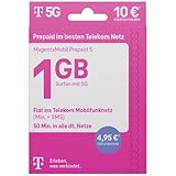Telekom Magenta Mobil S Prepaid-Karte ohne Vertragsbindung