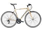 Corelli Unisex-Adult Bicycle Fahrrad 28'-FIT Bike, Aluminium Rahmen, Starrgabel, braun, One S