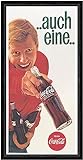 Biller Antik Coca Cola auch eine Flasche Getränk Koffein Plakat Kunstdruck Faks_Werbung 415