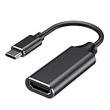Olakin USB C auf HDMI Adapter 4K, Aluminium Thunderbolt 3 auf HDMI Adapter, für M-a-cBook Pro 2016-2020, Air 2018-2020, P30 P 40 P50, Mate 20 30 40, Note 9 S9 Note 8 S8 und W