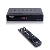 XORO DVB-C FullHD Receiver HRT 8770 Twin für digitales Kabelfernsehen, Zwei Empfangsteile, PVR Ready, Timeshift, für alle Kabelanbieter geeig
