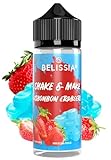Belissia Shake and Make - Eisbonbon-Erdbeer - Hochdosiertes Lebensmittel Aroma 10ml mit praktischer Schüttelflasche zum mischen. Zur Verwendung in Lebensmitteln, für Vernebler, Nebelmaschinen,