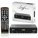 LEYF PA-2211 Kabel Receiver DVB-C Digitales Kabelfernsehen Full HD TV(DVB-C / C2, HDTV, DVB-T/T2, HD, SCART, USB) Kabelfernsehen für alle Kabelanb