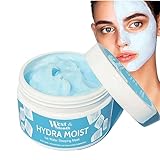 Beauty Masken, Vitamin E-Clay-Gesichtsmaske mit Hyaluronsäure, Tonmaske, Versorgt die Haut mit Feuchtigkeit und Nährstoffen, Reinigt Porentief und Reduziert Akne und M