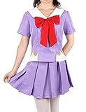 CoolChange Cosplay Schuluniform von Yuno Gasai | Kostüm für Mirai Nikki Fans | Größe: L